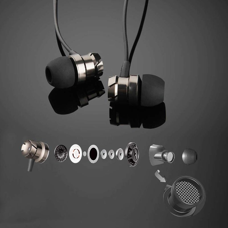 SourceTon 3 Packs Earphone with Remote & Microphone, in Ear Stereo Sound Noise Isolating Tangle Free for Smartphones, Laptops, Gaming, Fits 3.5mm Interface Device - Image 5